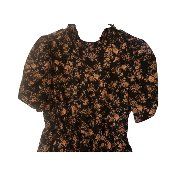 Floral maxi tiered dress size medium - Picture 4 of 9